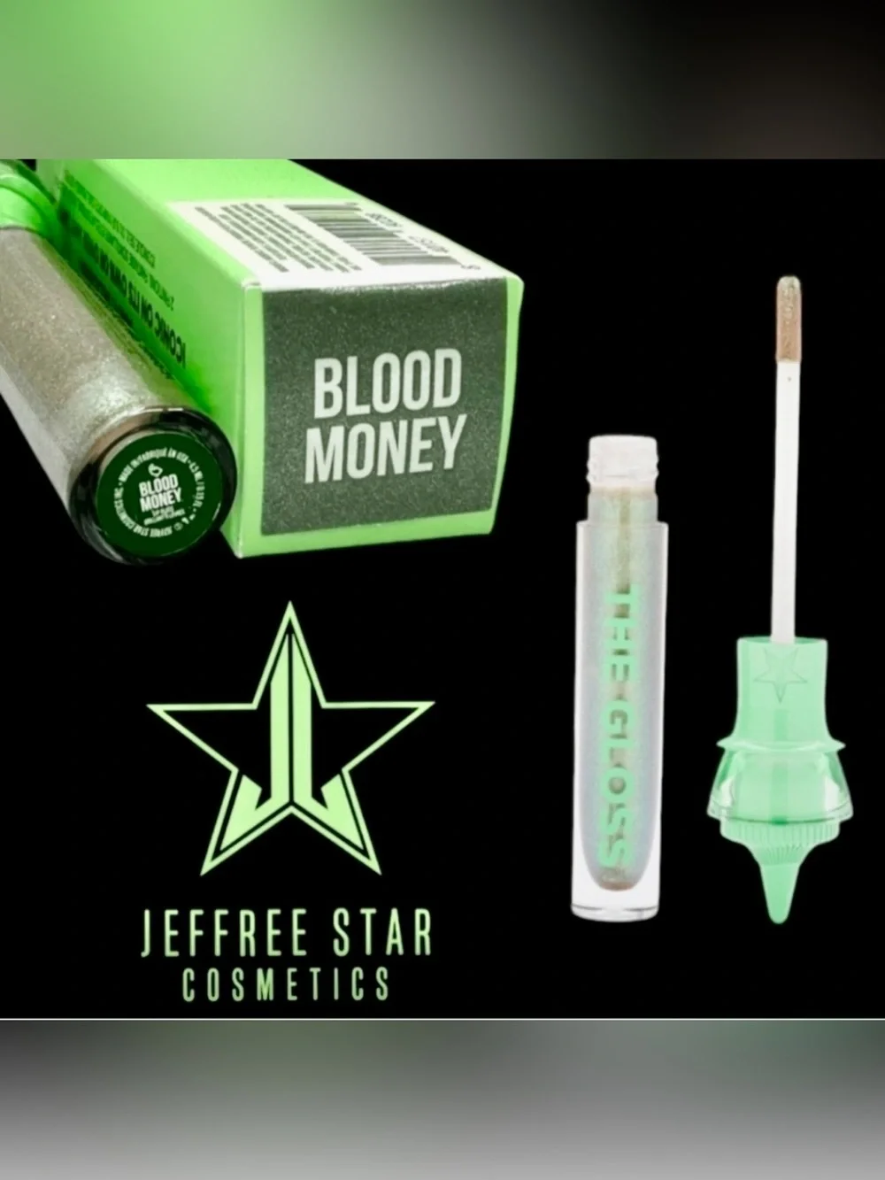 Jeffree Star The Gloss — Blood Money — New - Full Size